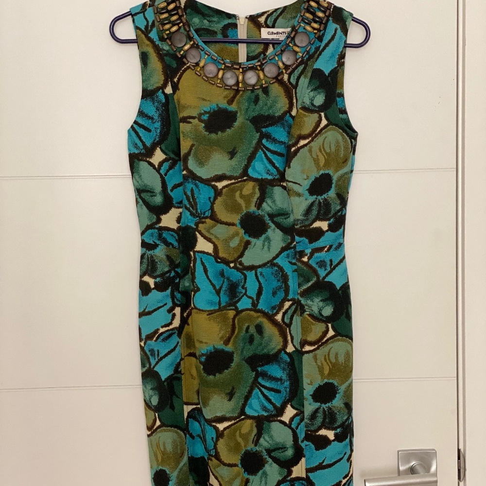 Dress - linen blend - size 6